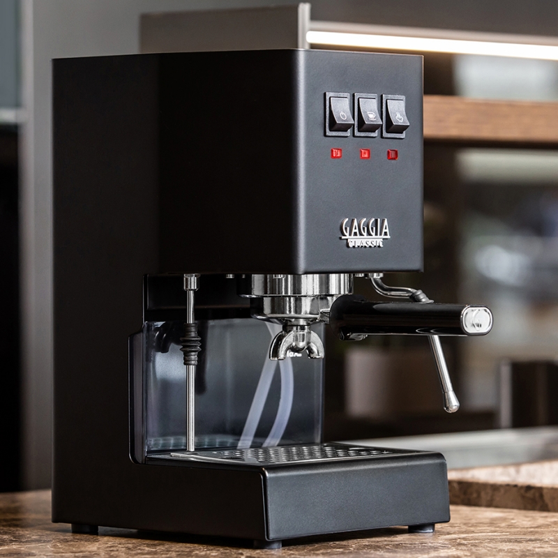 Gaggia Classic Evo Pro Sort Espressomaskine Inkl Baristaudstyr