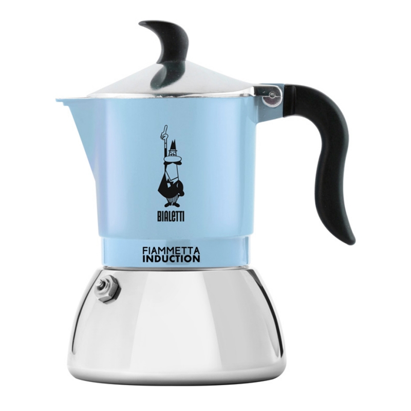 Bialetti Primavera Fiammetta 4 Kop. Espressokande Lysebla